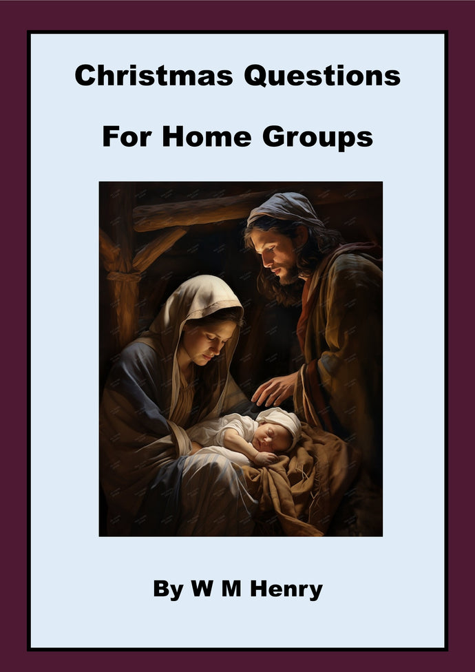 Christmas Questions for Home Groups