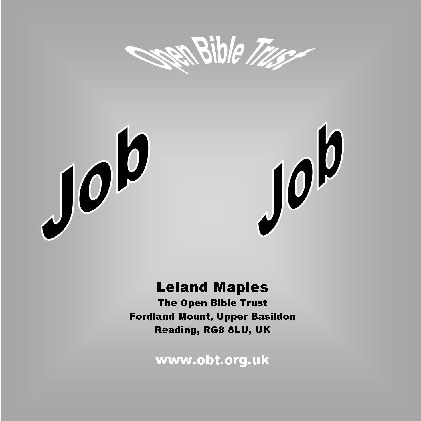 Job – The Open Bible Trust