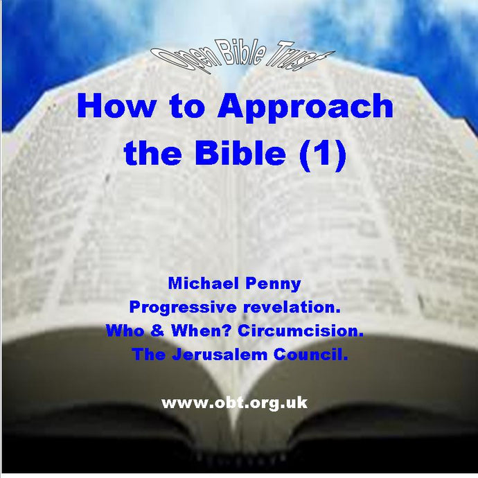 How to Approach the Bible
