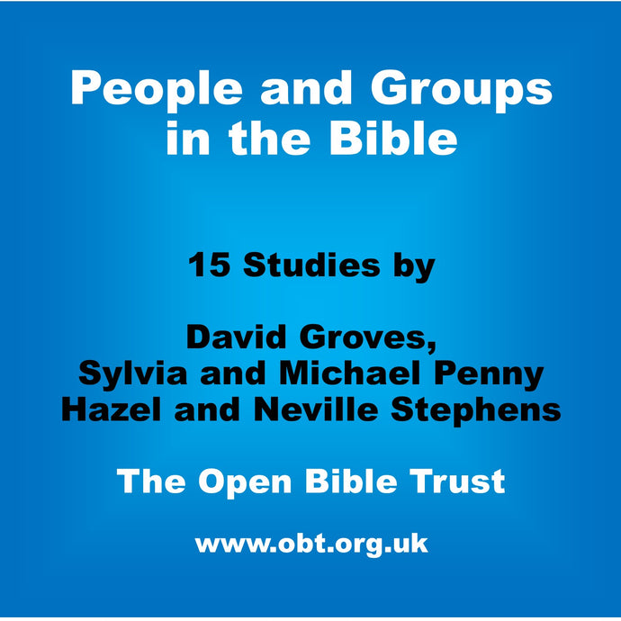 People and Groups in the Bible