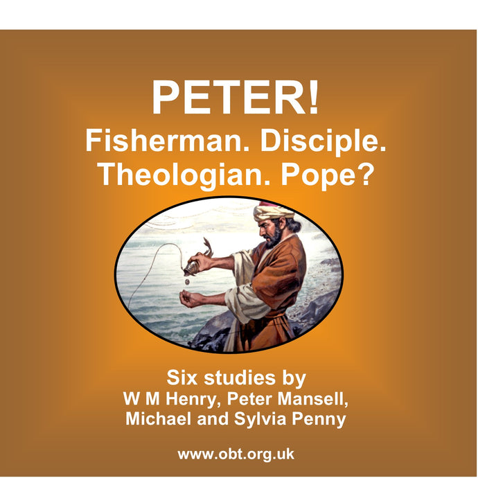 Peter! Fisherman. Disciple. Theologian! Pope?