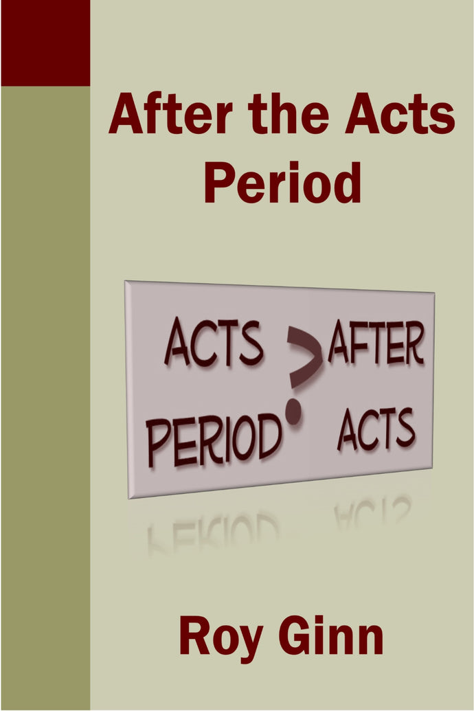 After the Acts Period