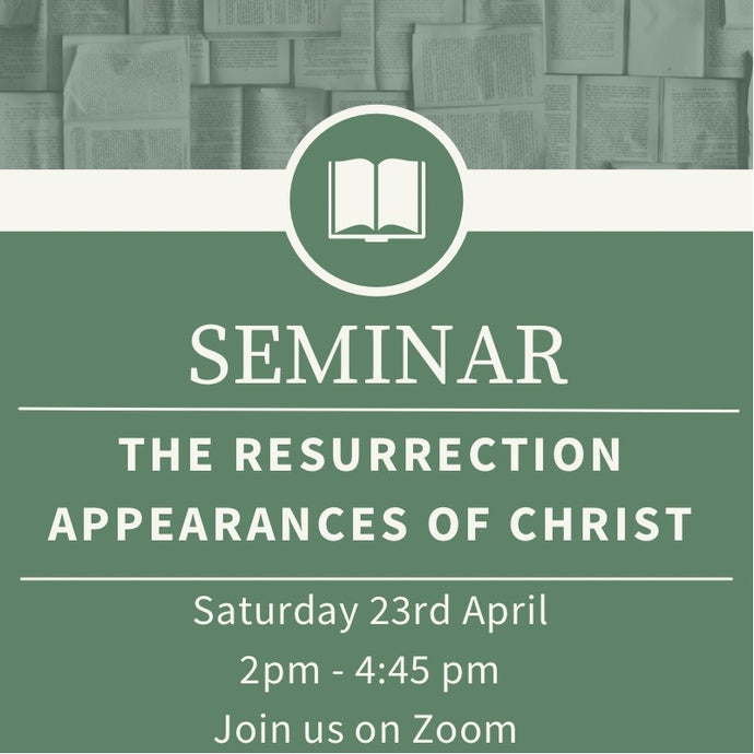 The Resurrection Appearances of Christ