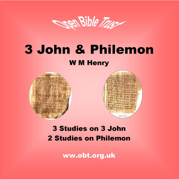 3 John and Philemon